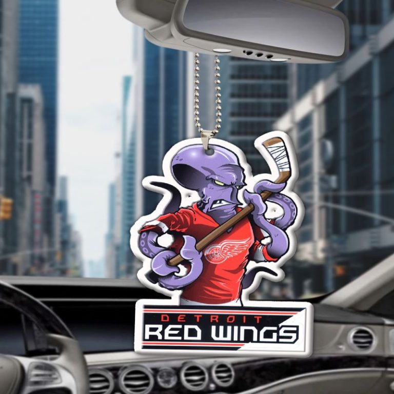 Detroit Red Wings Mascot Acrylic Car Ornament