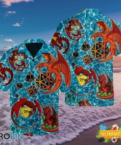 Dungeon Dragon Hawaii Shirt Aloha Shirt