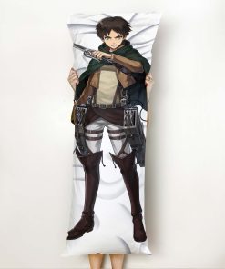 Eren Jaeger Body Pillow Cover and Inserts Attack On Titan Eren Jaeger Body Pillow Cover and Inserts Attack On Titan