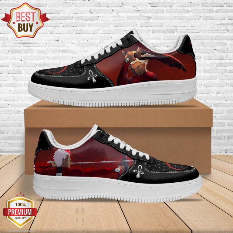 Fate Stay Night Archer Anime Custom Air Force 1 Sneakers – Custom AF 1 Shoes