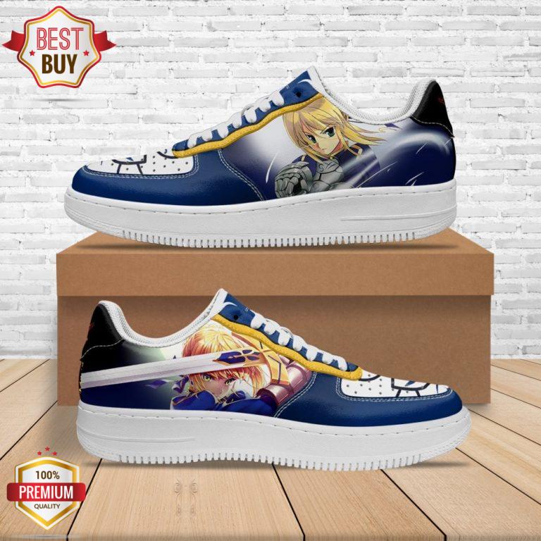 Fate Stay Night Saber Anime Air Force 1 Shoes