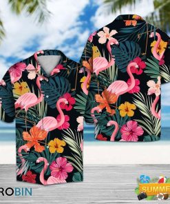 Flamingo Tropical Hawaii Shirt Aloha Shirt, Aloha Shirt