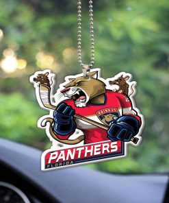 Florida Panthers Mascot Acrylic Car Ornament Florida Panthers Mascot Acrylic Car Ornament