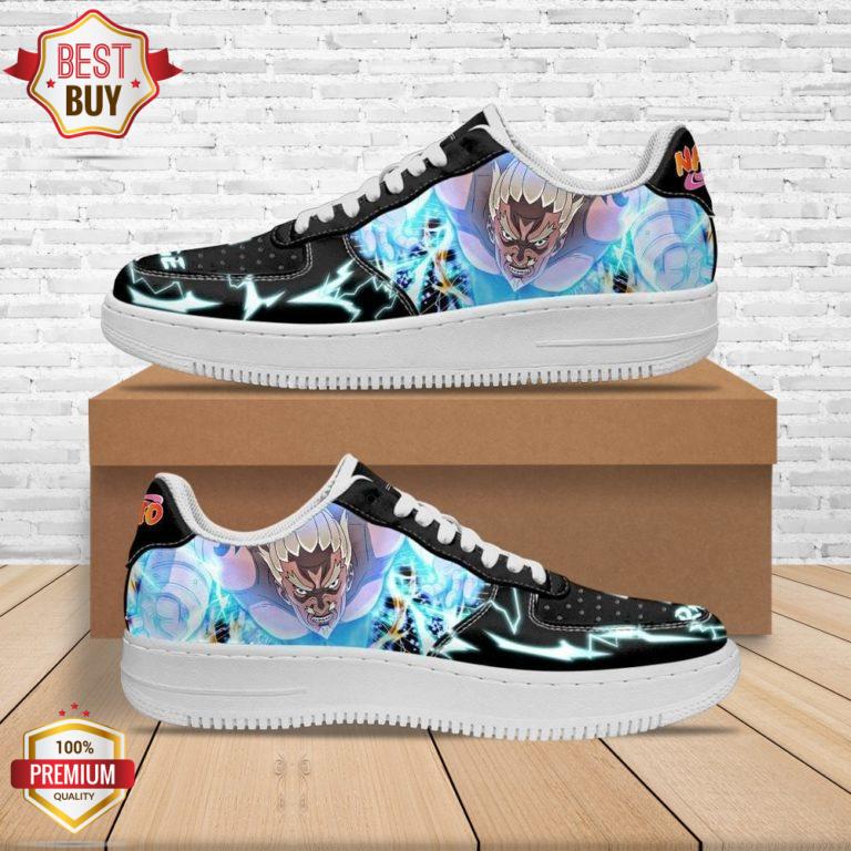 Fouth Raikage Naruto Anime Sneakers – Custom AF 1 Shoes