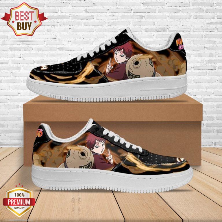 Gaara Naruto Anime Air Force 1 Shoes