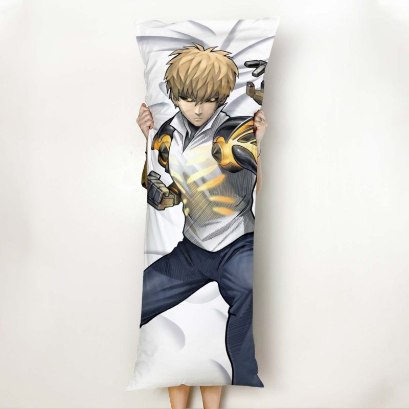 Genos Body Pillow Cover and Inserts One Punch Man - RobinPlaceFabrics