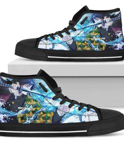Giyu Demon Slayer Anime Canvas High Top