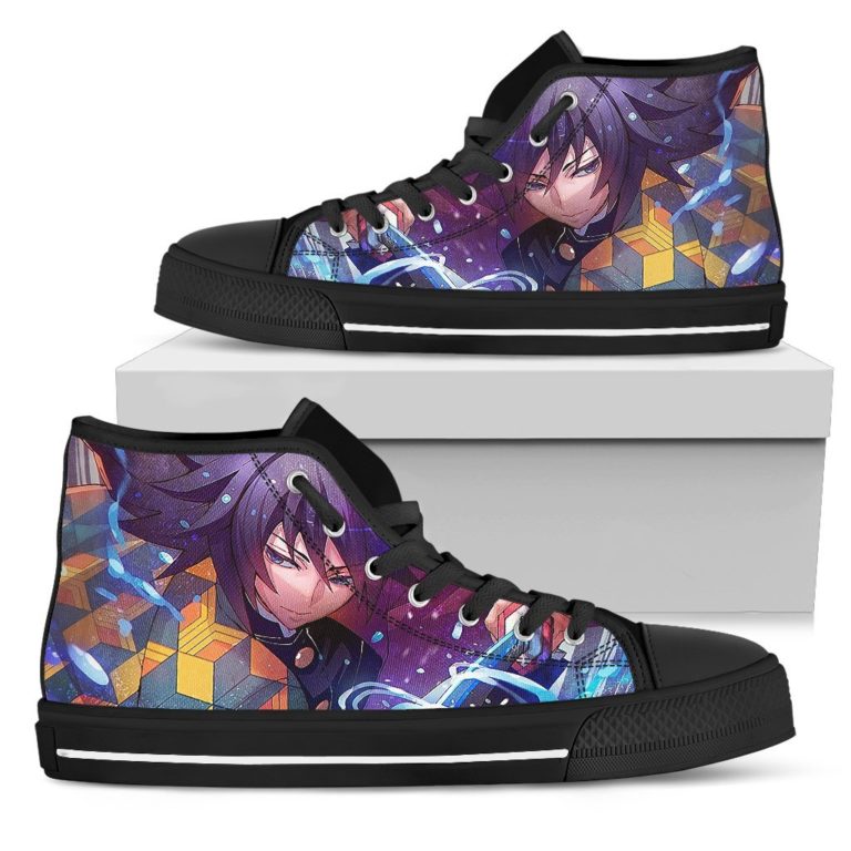 Giyu Tomioka 3d Print High Top Canvas Shoes