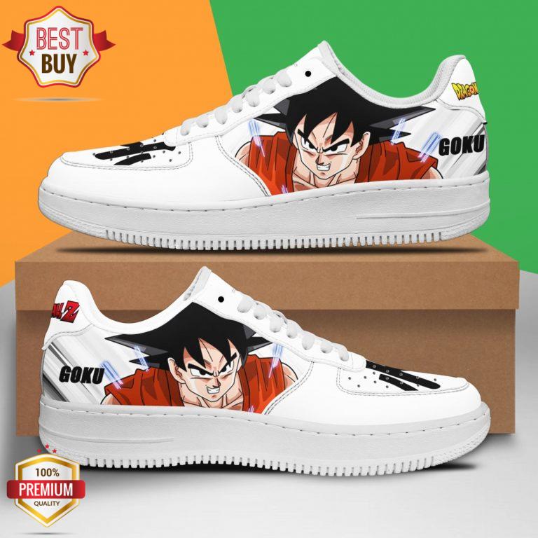 Goku Dragon Ball Z Anime Custom Air Force 1 Sneakers
