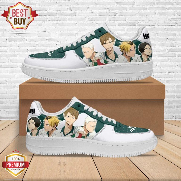 Haikyuu Date Tech High Team Haikyuu Anime Custom Air Force 1 Shoes