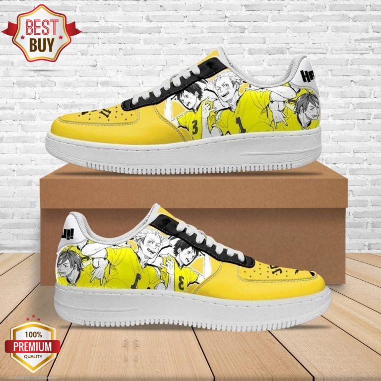 Haikyuu Johzenji High Team Haikyuu Anime Air Force 1 Shoes