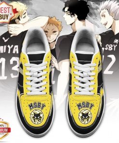 Haikyuu MSBY Black Jackals Haikyuu Anime Air Force 1 Shoes