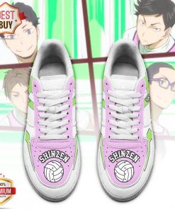 Haikyuu Shinzen High Haikyuu Anime Custom Air Force 1 Sneakers