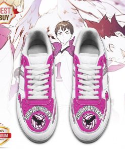 Haikyuu Shiratorizawa Academy Haikyuu Anime Custom Air Force 1 Shoes Haikyuu Shiratorizawa Academy Haikyuu Anime Custom Air Force 1 Shoes