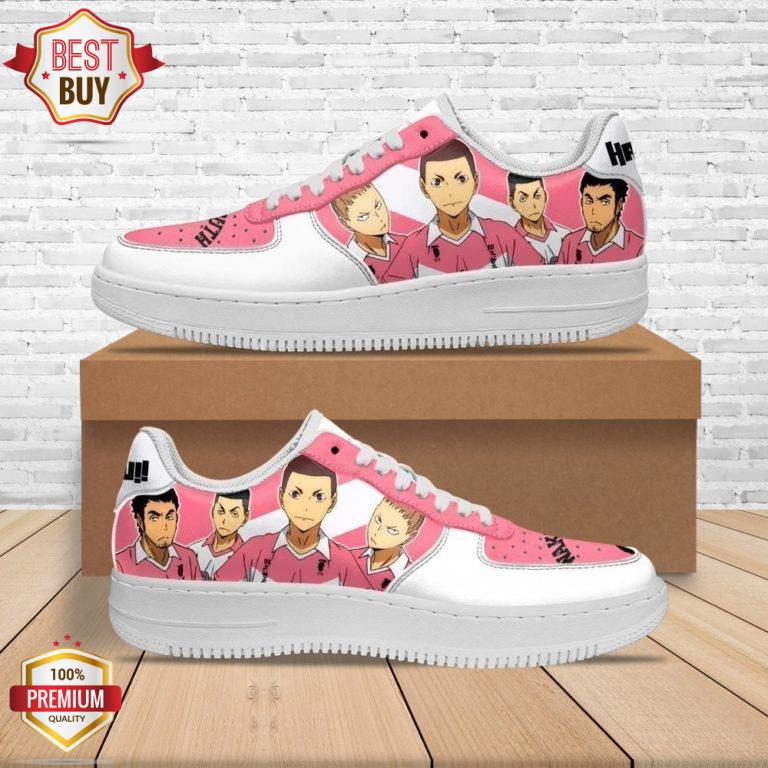 Haikyuu Wakutani South High Team Haikyuu Anime Air Force 1 Shoes