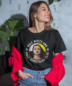 Half White And Half Something Else Vintage T-Shirt