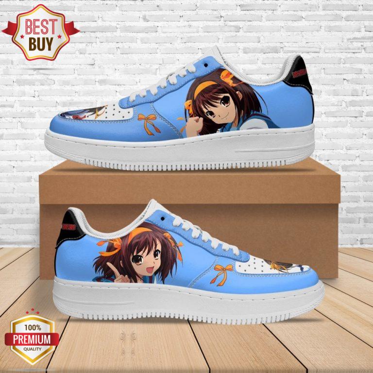 Haruhi Suzumiya Anime Custom Air Force 1 Sneakers