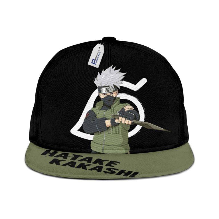 Hatake Kakashi Snapback Hat Custom Naruto Anime Hat