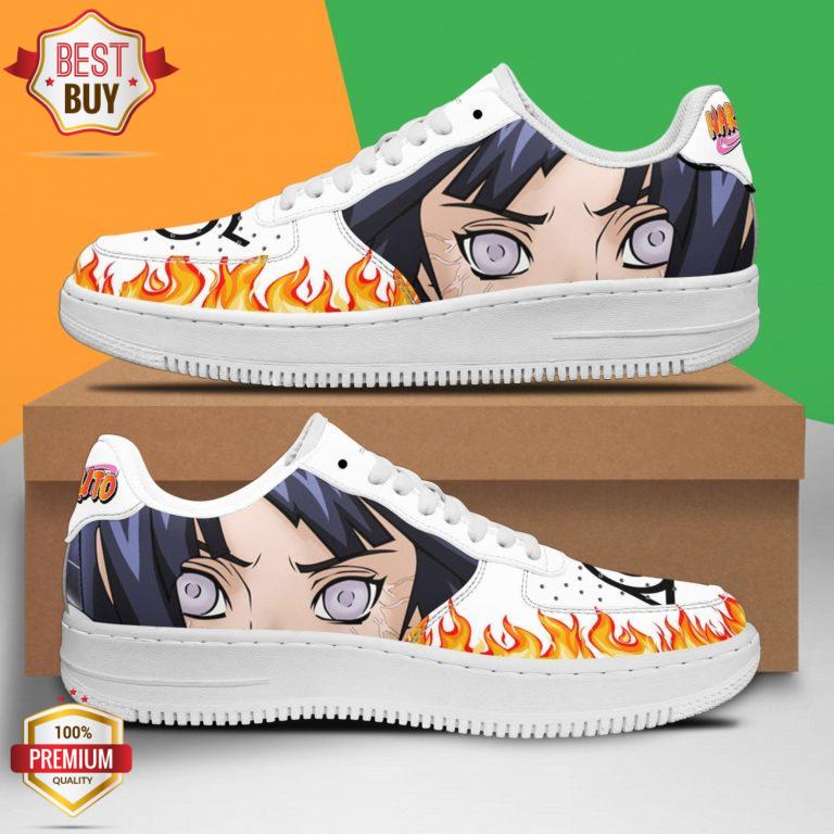 Hinata Hyuga Eyes Naruto Anime Air Force 1 Shoes