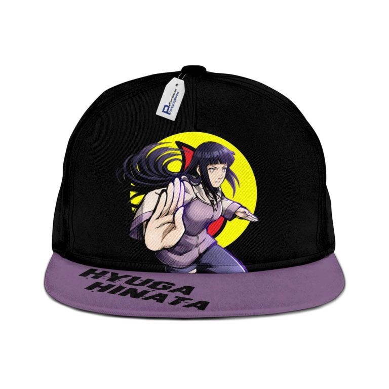 Hinata Hyuga Snapback Hat Custom Naruto Anime Hat