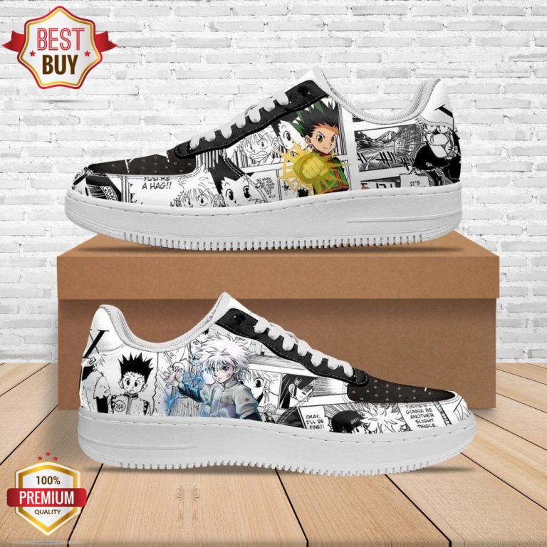 Hunter X Hunter Anime Custom Air Force 1 Shoes