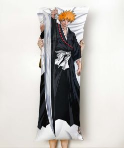 Ichigo Kurosaki Body Pillow Cover and Inserts Bleach Ichigo Kurosaki Body Pillow Cover and Inserts Bleach