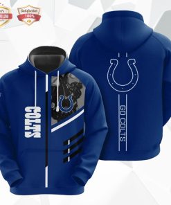 Indianapolis Colts Go Colts 3D Print Hoodie