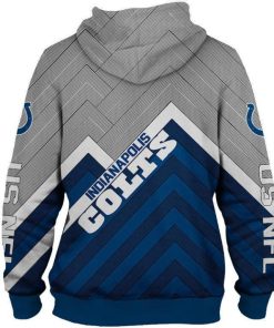 Indianapolis Colts All Over Print Hoodie