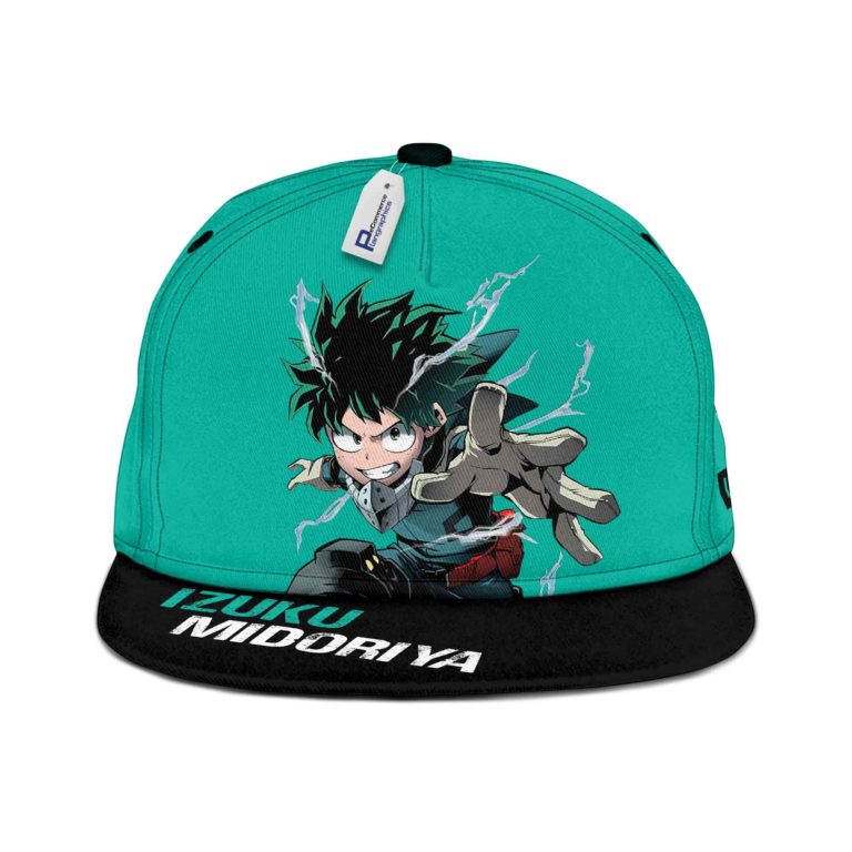 Izuku Midoriya Hat Cap My Hero Academia Anime Snapback Hat