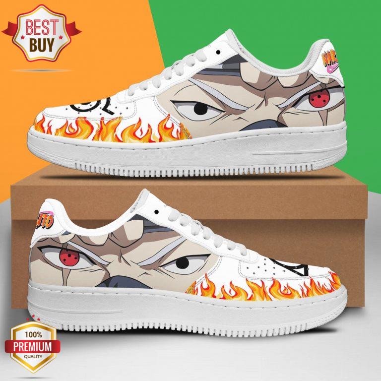 Kakashi Eyes Naruto Anime Custom Air Force 1 Sneakers