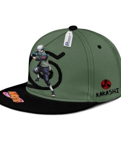 Kakashi Snapback Hat Custom Konohagakure Naruto Anime Hat Kakashi Snapback Hat Custom Konohagakure Naruto Anime Hat
