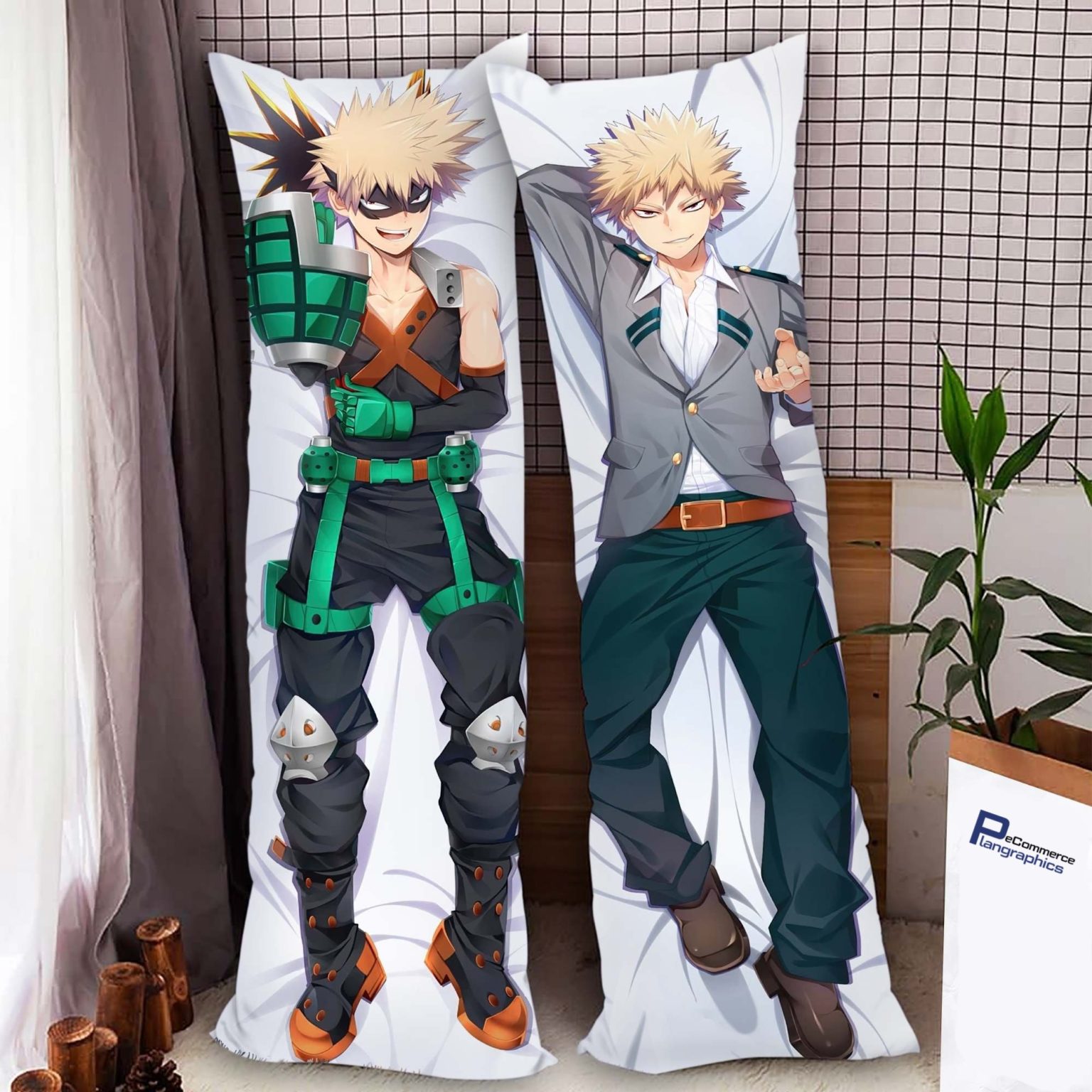 Katsuki Bakugo Body Pillow Cover and Inserts My Hero Academia