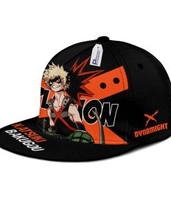 Katsuki Bakugou Hat Cap My Hero Academia Anime Snapback Hat