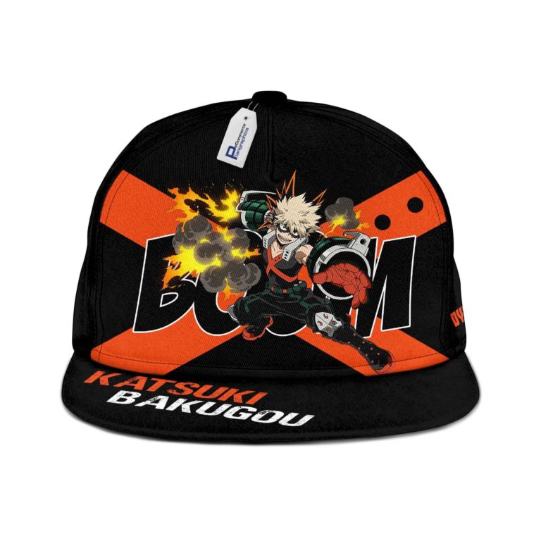 Katsuki Dynamight Hat Cap My Hero Academia Anime Snapback Hat