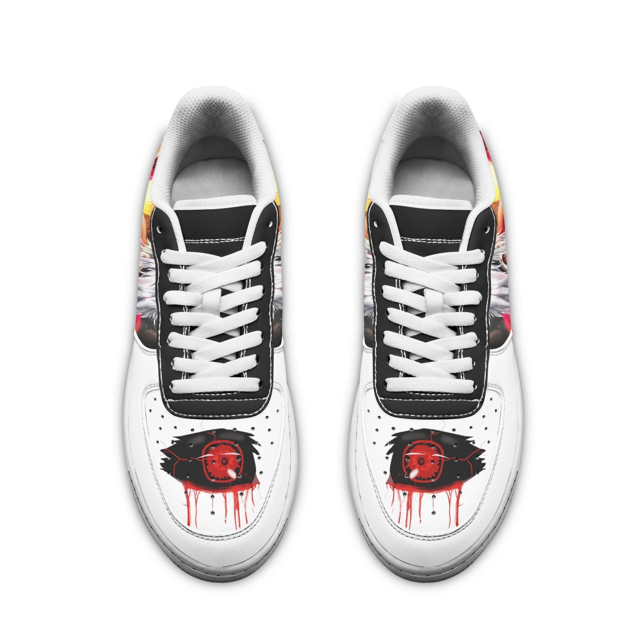 Ken Kaneki Tokyo Ghoul Anime Custom Air Force 1 Sneakers