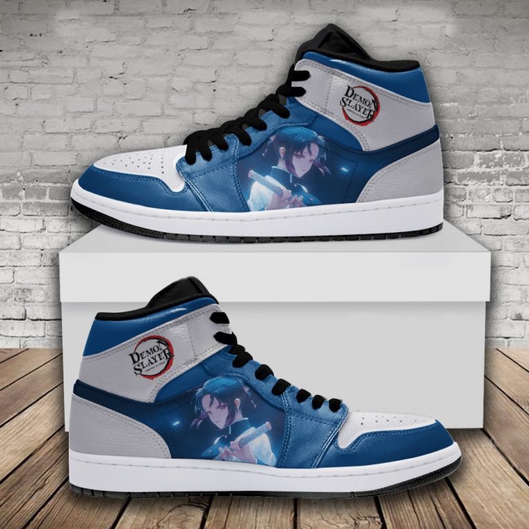 Kimetsu No Yaiba Shinobu Kocho JD1 High Shoes – Custom Sneakers