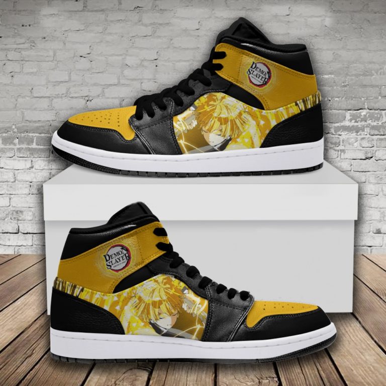 Kimetsu No Yaiba Zenitsu Agatsuma JD1 High Shoes