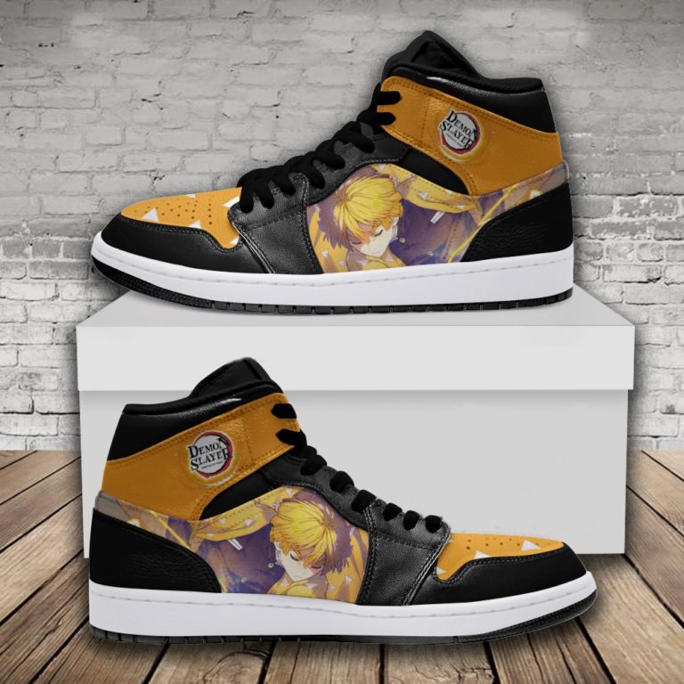 Kimetsu No Yaiba Zenitsucustom JD 1 High Sneakers