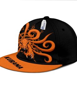 Kurama Snapback Hat Custom Naruto Anime Hat