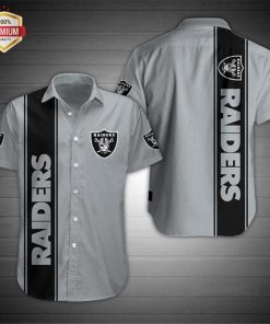 Las Vegas Raiders Casual Button-Down Shirt