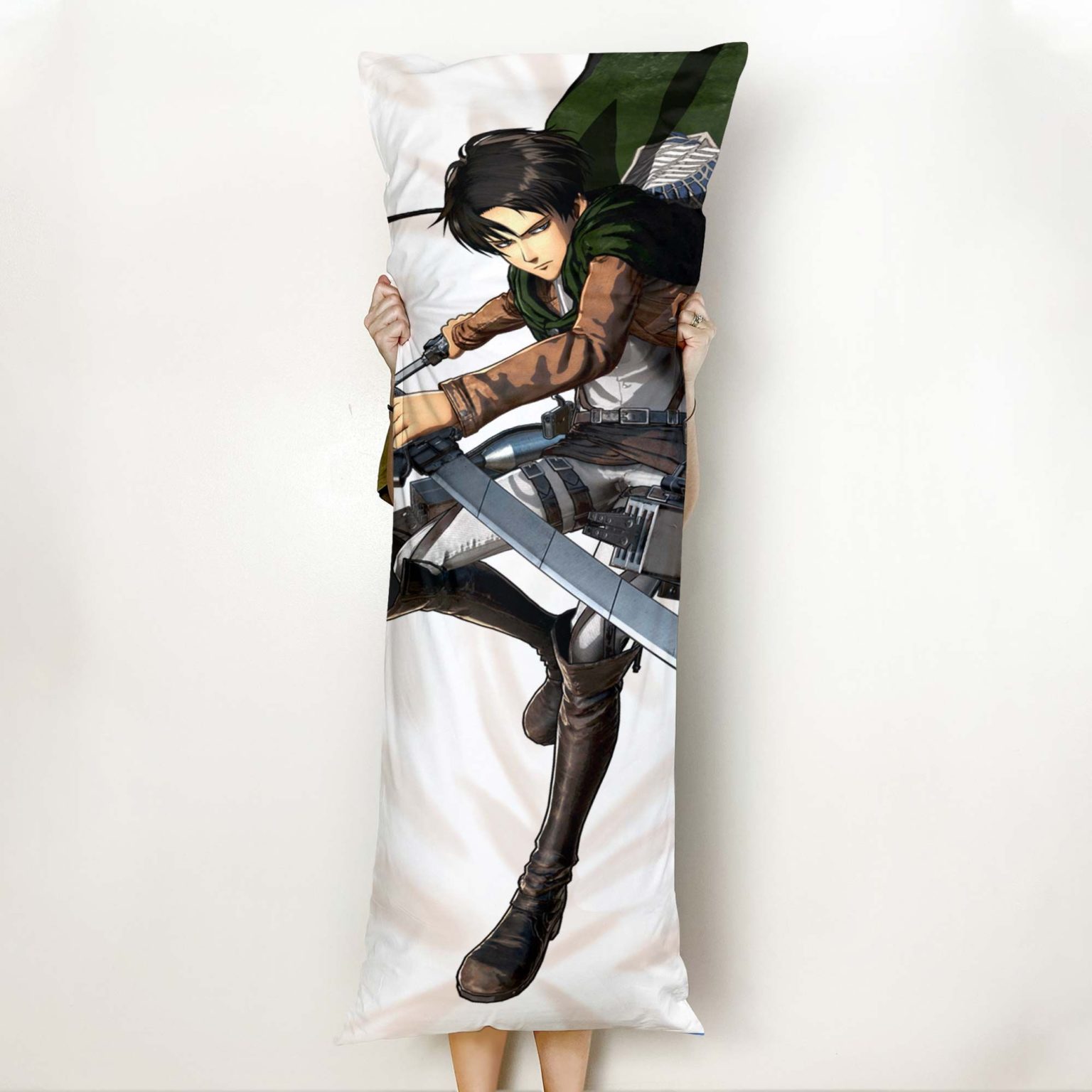 Levi Ackerman Body Pillow Cover and Inserts Attack On Titan ...