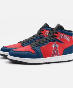 Los Angeles Angels Custom JD 1 High Sneakers Boots