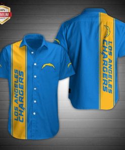 Los Angeles Chargers Casual Button-Down Shirt