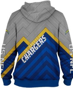 Los Angeles Chargers All Over Print Hoodie