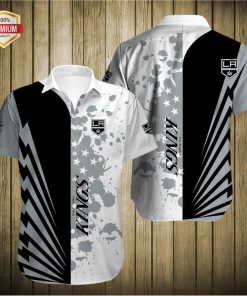 Los Angeles Kings Short Sleeve Button Up Shirt