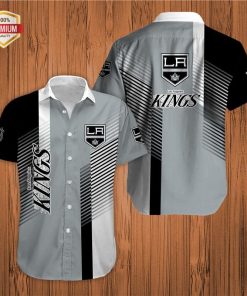 Los Angeles Kings Team AOP Short Sleeve Button Shirt