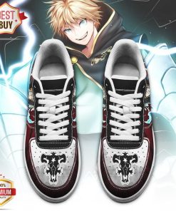 Luck Voltia Black Bull Knight Black Clover Anime Air Force 1 Shoes