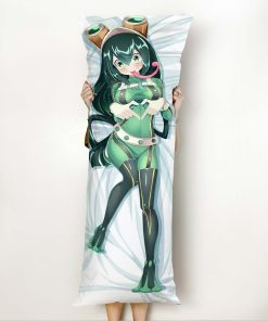 MHA Tsuyu Asui Body Pillow Cover and Inserts MHA Tsuyu Asui Body Pillow Cover and Inserts