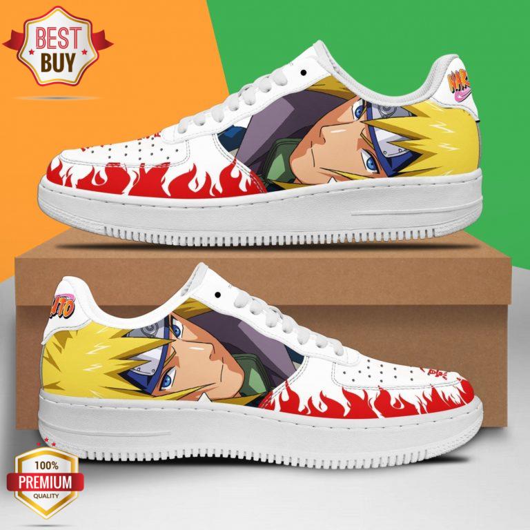 Minato Naruto Anime Custom Air Force 1 Shoes