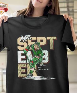 Minnesota Hockey Joel Eriksson Mr. September Signature T-Shirt